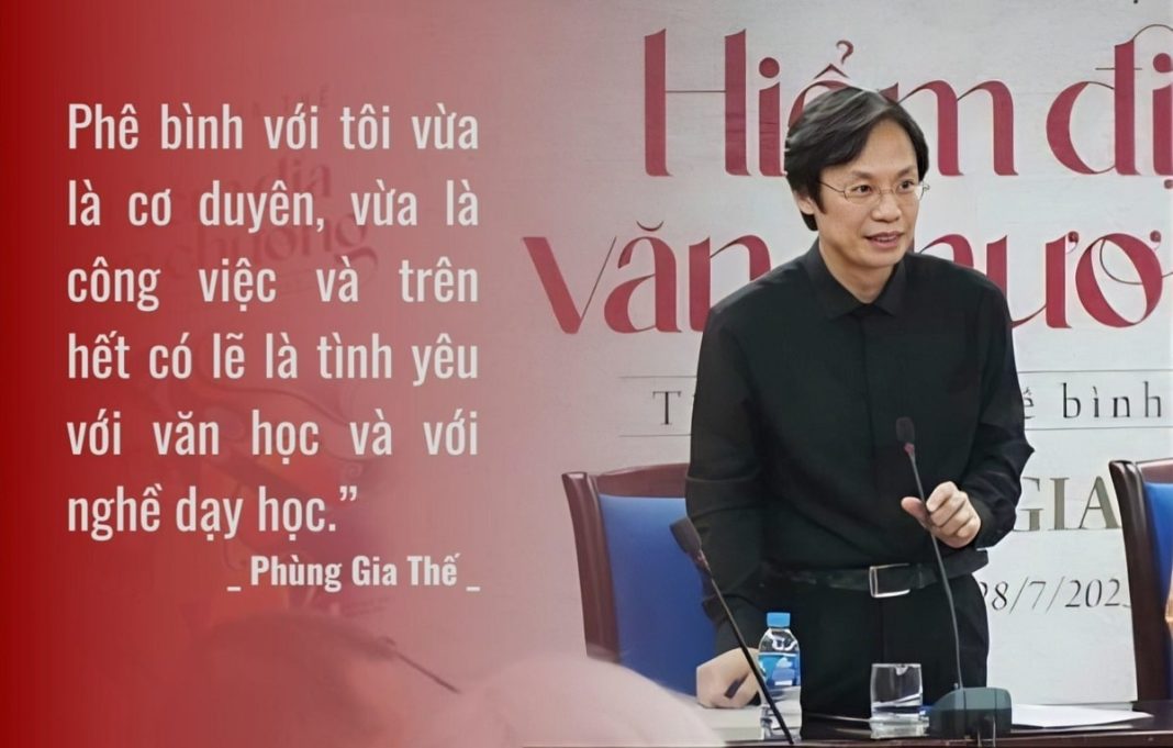 Giao lưu và giới thiệu sách "Hiểm địa văn chương" cùng tác giả Phùng Gia Thế Giao lưu và giới thiệu sách "Hiểm địa văn chương" cùng tác giả Phùng Gia Thế