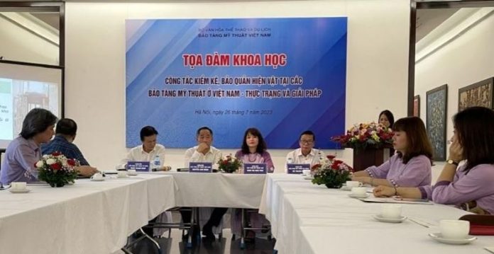 Bàn giải pháp nâng cao chất lượng công tác kiểm kê, bảo quản các bảo tàng Mỹ thuật Bàn giải pháp nâng cao chất lượng công tác kiểm kê, bảo quản các bảo tàng Mỹ thuật