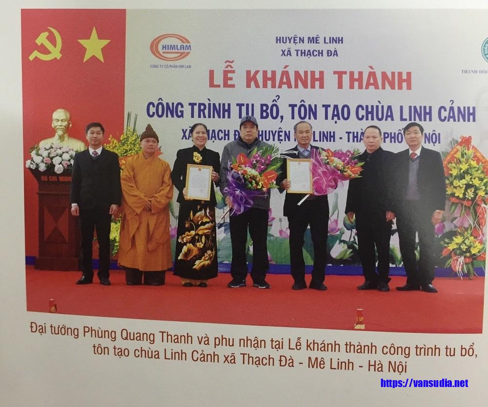 Dai tuong Phung Quang Thanh 3 min - Đại tướng Phùng Quang Thanh với quê hương, nguồn cội - Tác giả: Thạc sĩ Phùng Văn Lực