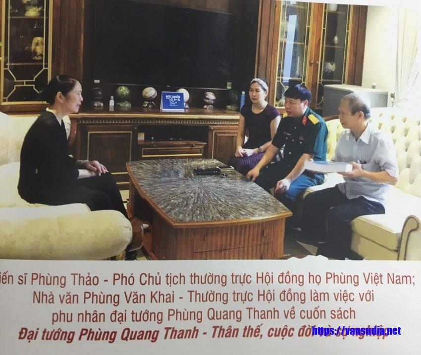 Dai tuong Phung Quang Thanh 5 min 850x718 - Đại tướng Phùng Quang Thanh với quê hương, nguồn cội - Tác giả: Thạc sĩ Phùng Văn Lực