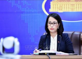 Các tranh chấp ở Biển Đông cần được giải quyết bằng biện pháp hòa bình phù hợp luật pháp quốc tế