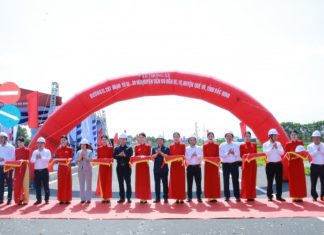 Thông xe đường tỉnh lộ 287 và khởi công KCN Gia Bình 2
