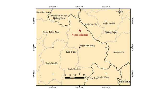 Kon Tum: Liên tiếp 7 trận động đất xảy ra trong đêm tại Kon Plông Kon Tum: Liên tiếp 7 trận động đất xảy ra trong đêm tại Kon Plông