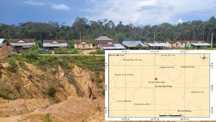 Kon Tum: Tiếp tục xảy ra trận động đất kích thích tại huyện Kon Plông
