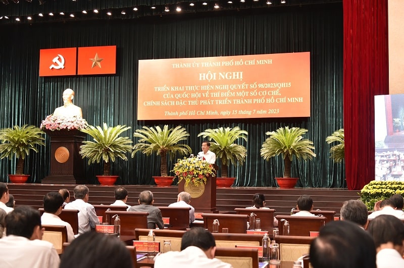 Đồng chí Lê Minh Khái: Triển khai Nghị quyết 98/2023/QH15 là trách nhiệm chính trị của cả Trung ương và TPHCM.