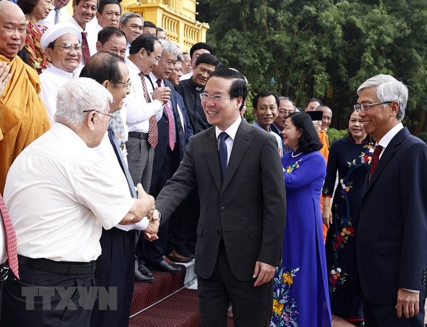 Chủ tịch nước gặp mặt các cá nhân tiêu biểu của TP Hồ Chí Minh