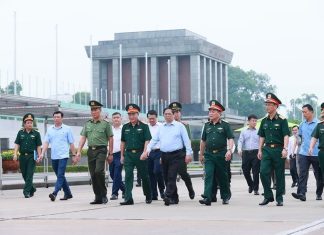 Thủ tướng kiểm tra công tác tu bổ định kỳ Lăng Chủ tịch Hồ Chí Minh
