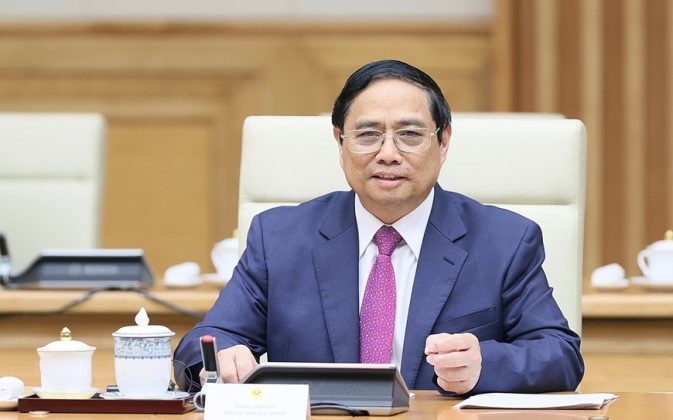 5 min 48 673x420 - Thủ tướng Phạm Minh Chính hội kiến Tổng thống Kazakhstan