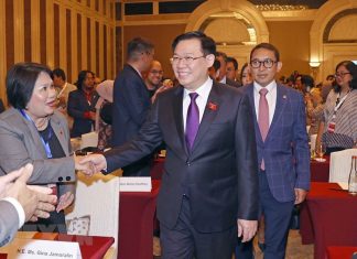 Chủ tịch Quốc hội Vương Đình Huệ dự Diễn đàn Chính sách Đối ngoại Việt Nam-Indonesia