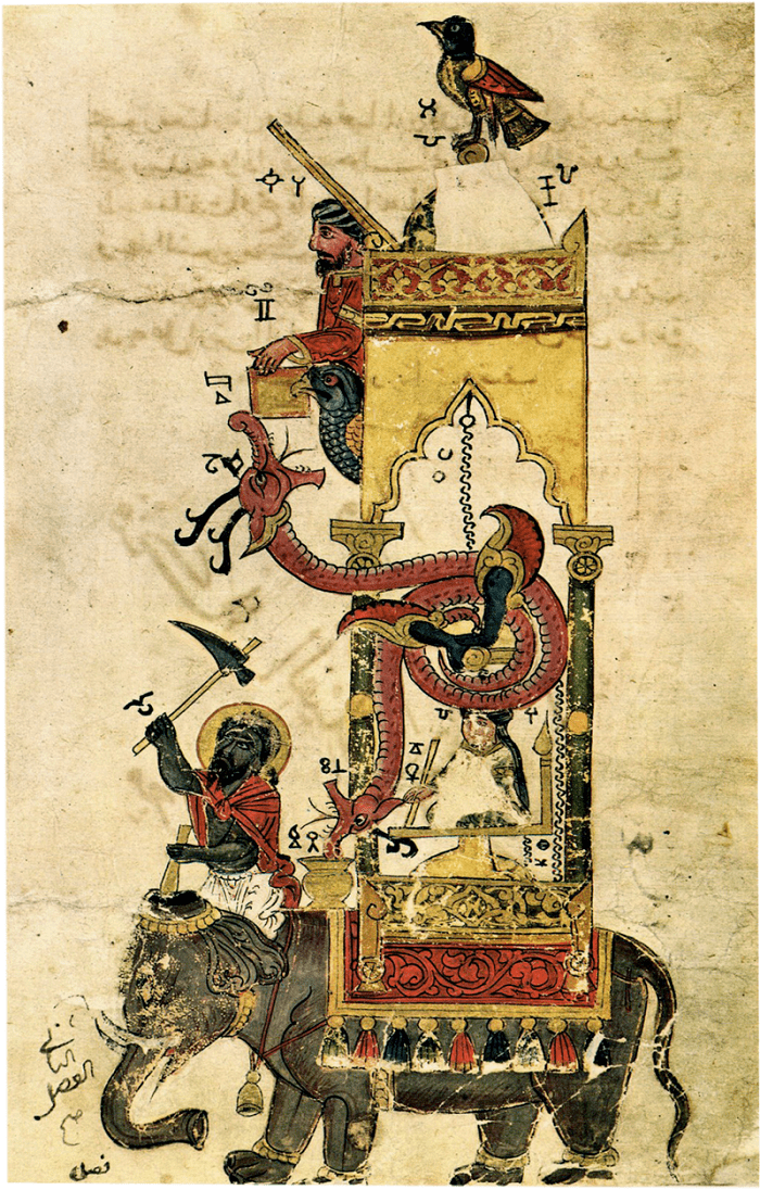 Dong ho voi 2 min - 'Đồng hồ voi', một phát minh kỳ thú từ thời Trung cổ