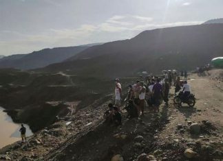 Myanmar: Hơn 30 người mất tích vì sập mỏ ngọc bích