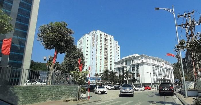 Một góc khu các cơ quan nhà nước tỉnh Quảng Ninh tại TP. Hạ Long.