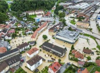 Slovenia đối mặt với lũ lụt tồi tệ nhất trong lịch sử