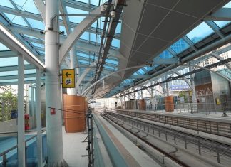 Hoàn thành 8 nhà ga trên cao tuyến đường sắt đô thị Nhổn – ga Hà Nội Hoàn thành 8 nhà ga trên cao tuyến đường sắt đô thị Nhổn - ga Hà Nội