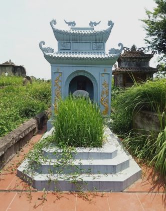 Mộ phần Tiến sĩ Đặng Đ&igrave;nh Tướng.