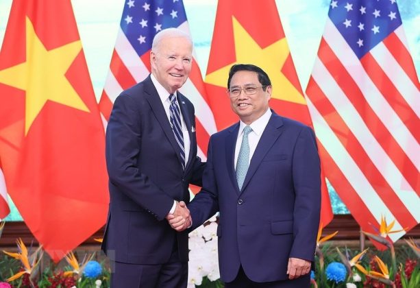 1 min 14 613x420 - Thủ tướng Phạm Minh Chính hội kiến Tổng thống Hoa Kỳ Joe Biden