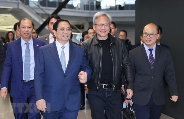 1 min 31 647x420 - Thủ tướng Phạm Minh Chính thăm Công ty NVIDIA, Synopsys và META
