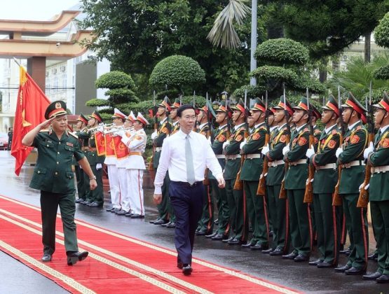 11 555x420 - Chủ tịch nước Võ Văn Thưởng thăm Binh đoàn 15 ở Gia Lai