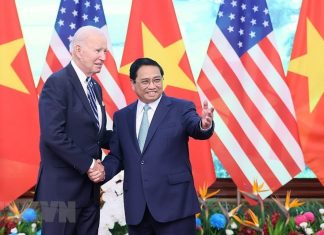 Thủ tướng Phạm Minh Chính hội kiến Tổng thống Hoa Kỳ Joe Biden