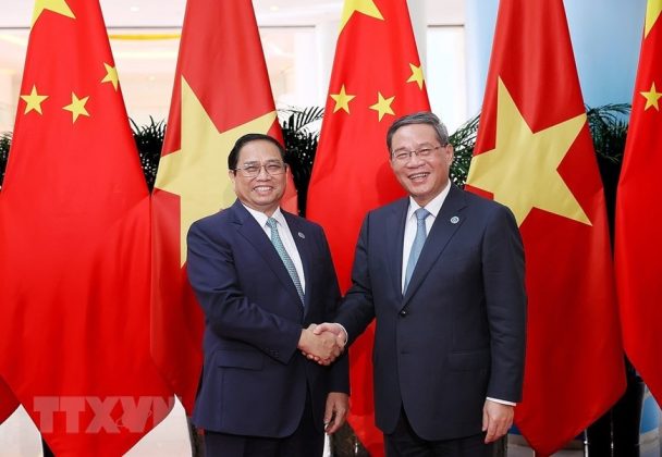 2 min 26 608x420 - Thủ tướng Phạm Minh Chính hội đàm với Thủ tướng Trung Quốc Lý Cường