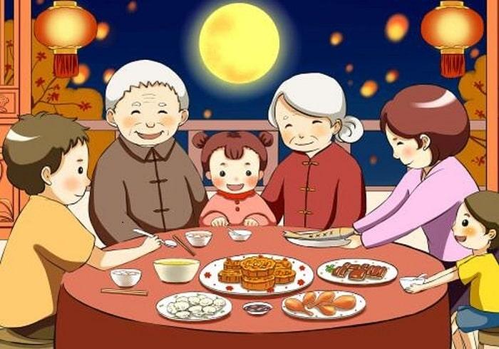 Trung thu ở Trung Quốc được coi là ngày lễ lớn thứ 2, sau Tết Nguyên đán.