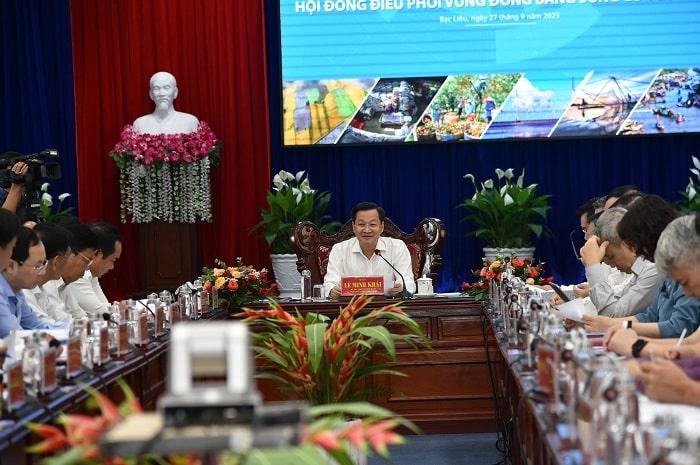 2 min 51 - Phó Thủ tướng Lê Minh Khái chủ trì Hội nghị Hội đồng điều phối vùng đồng bằng sông Cửu Long
