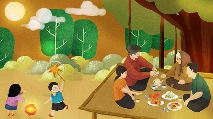 Ở Việt Nam, Tết Trung thu bắt nguồn từ những lễ hội trăng tròn mùa thu từ thời cổ đại. Tục ngắm trăng và cúng trăng vào đêm rằm tháng Tám đã trở thành truyền thống. 