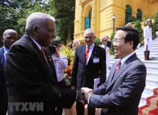 Chủ tịch nước Võ Văn Thưởng tiếp Chủ tịch Quốc hội Cuba
