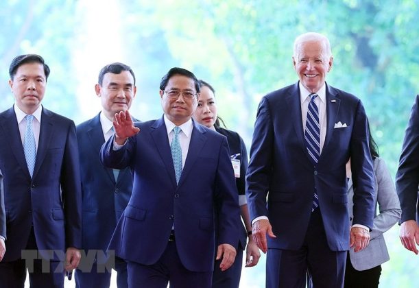 8 min 6 611x420 - Thủ tướng Phạm Minh Chính hội kiến Tổng thống Hoa Kỳ Joe Biden
