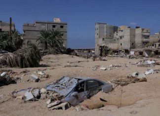 Liên hợp quốc xác nhận ít nhất 11.300 người chết do lũ lụt ở Derna, Libya