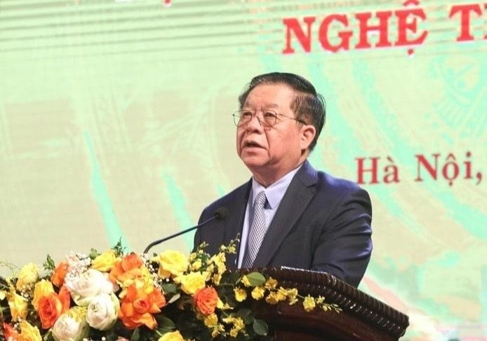 Dong chi Nguyen Trong Nghia Bi thu Trung uong Dang min - Không ngừng đổi mới, nâng cao chất lượng, hiệu quả công tác lý luận, phê bình văn học, nghệ thuật