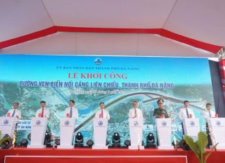 Đà Nẵng: Khởi công công trình Đường ven biển nối cảng Liên Chiểu