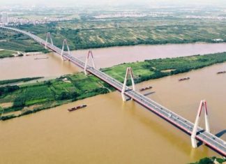 Không gian xanh sông Hồng giữa lòng Hà Nội