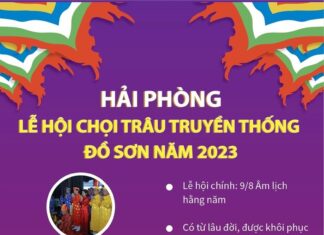 [Infographics] Hấp dẫn Lễ hội chọi trâu truyền thống Đồ Sơn năm 2023