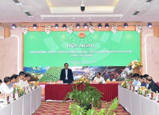 Phó Thủ tướng Trần Lưu Quang chủ trì hội nghị thứ nhất Hội đồng điều phối vùng trung du, miền núi phía bắc