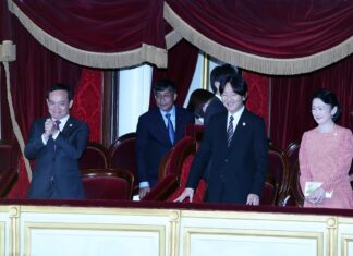 Hoàng Thái tử Akishino thưởng thức vở opera tái hiện mối lương duyên Việt-Nhật