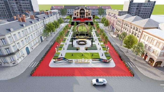 Phối cảnh nơi dự kiến tổ chức các hoạt động của HIFF 2024.