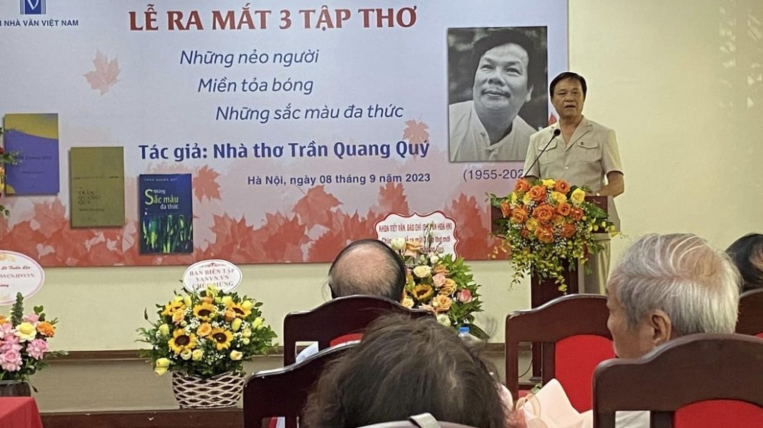 Ra mắt 3 tập thơ của cố nhà thơ Trần Quang Quý