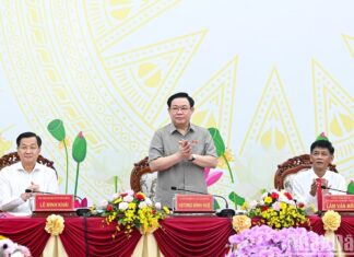 Chủ tịch Quốc hội Vương Đình Huệ dự Hội nghị công bố quy hoạch tỉnh Sóc Trăng