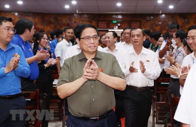 1 min 30 644x420 - Thủ tướng Phạm Minh Chính tiếp xúc cử tri Cần Thơ