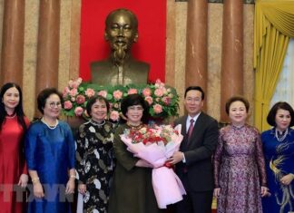 Chủ tịch nước gặp mặt đại biểu Hiệp hội Doanh nhân nữ Việt Nam