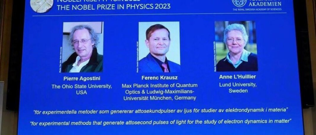 Các giải Nobel Vật lý trong 10 năm qua Các giải Nobel Vật lý trong 10 năm qua