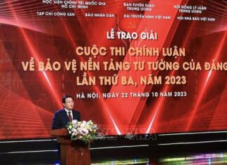 Phát biểu của đồng chí Nguyễn Xuân Thắng tại Lễ trao giải Cuộc thi chính luận về bảo vệ nền tảng tư tưởng của Đảng lần thứ 3