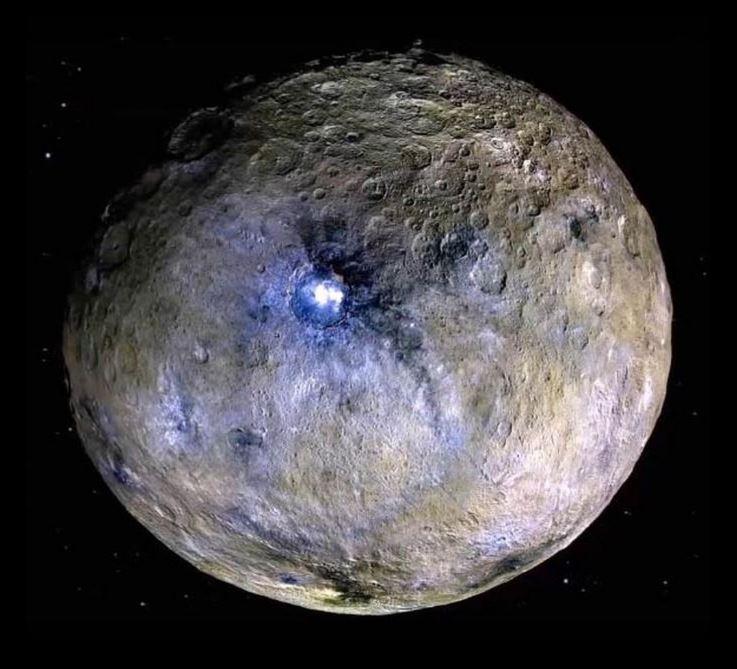 Hanh tinh lun Ceres min - NASA nghi ngờ hành tinh lùn gần Sao Hỏa có sự sống