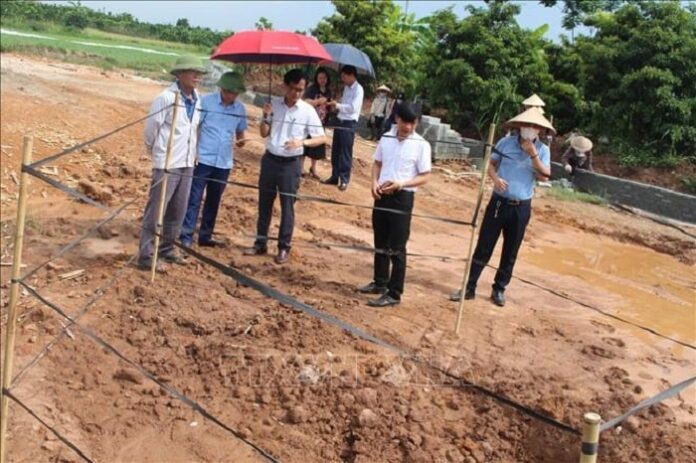 Hà Nội: Khai quật khảo cổ khẩn cấp kiến trúc mộ gạch