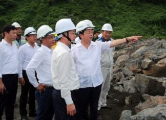 Phó Thủ tướng Trần Hồng Hà kiểm tra dự án Bến cảng Liên Chiểu