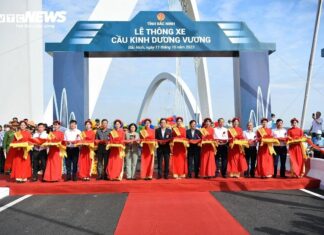 Khánh thành cầu vòm thép cao nhất Việt Nam