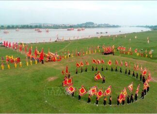 Tái hiện hào khí Đông A thời Trần tại diễn xướng hội quân trên sông Lục Đầu