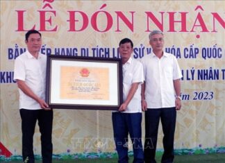 Hà Nam đón nhận Bằng xếp hạng di tích quốc gia – di tích lịch sử Mộ và Khu lưu niệm Nam Cao Hà Nam đón nhận Bằng xếp hạng di tích quốc gia - di tích lịch sử Mộ và Khu lưu niệm Nam Cao