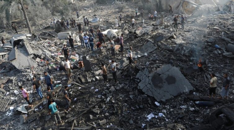 ga7 min 754x420 - Hình ảnh Gaza sau những đợt không kích của Israel